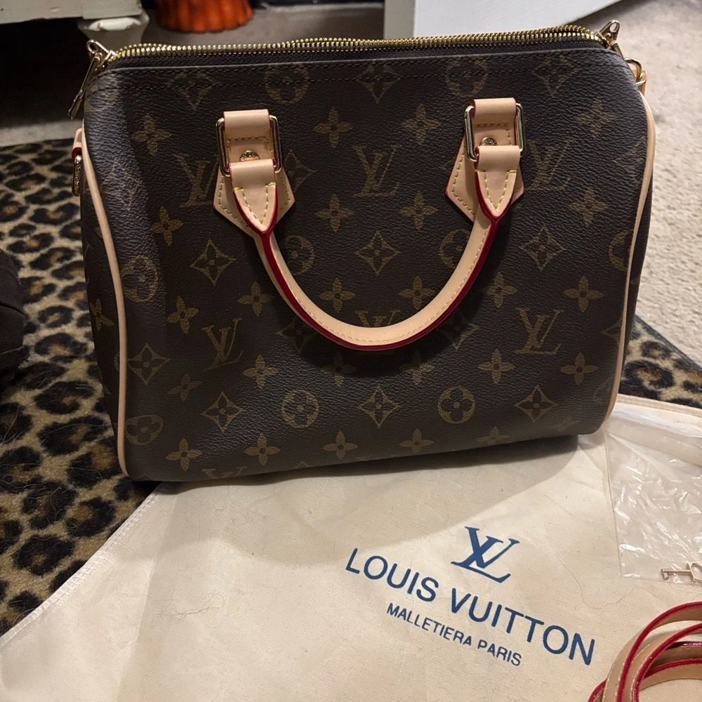 Dark Brown Monogram satchel brand new - Picture 2 of 3